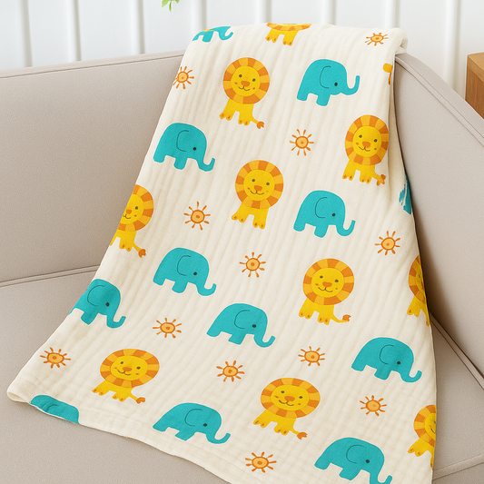 Organic Muslin Baby Swaddle