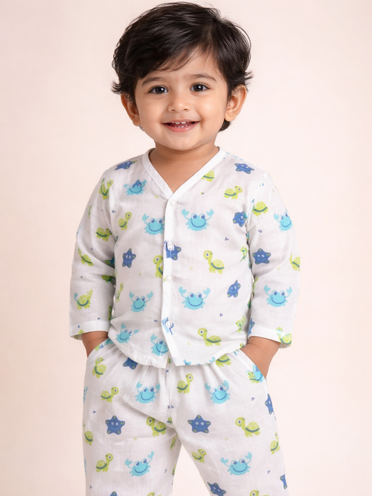 organic muslin children nightwear