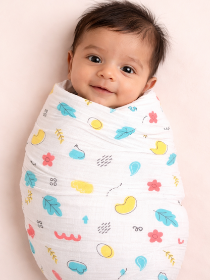 organic muslin swaddle