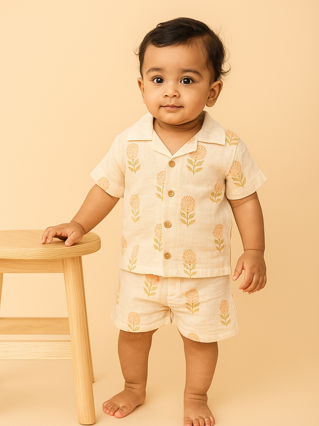Boy short sleeve Organic cotton Co-Ord set