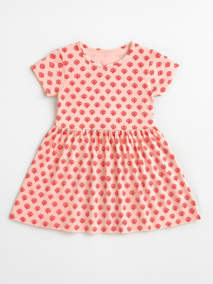 Short-Sleeve Casual Summer Frock