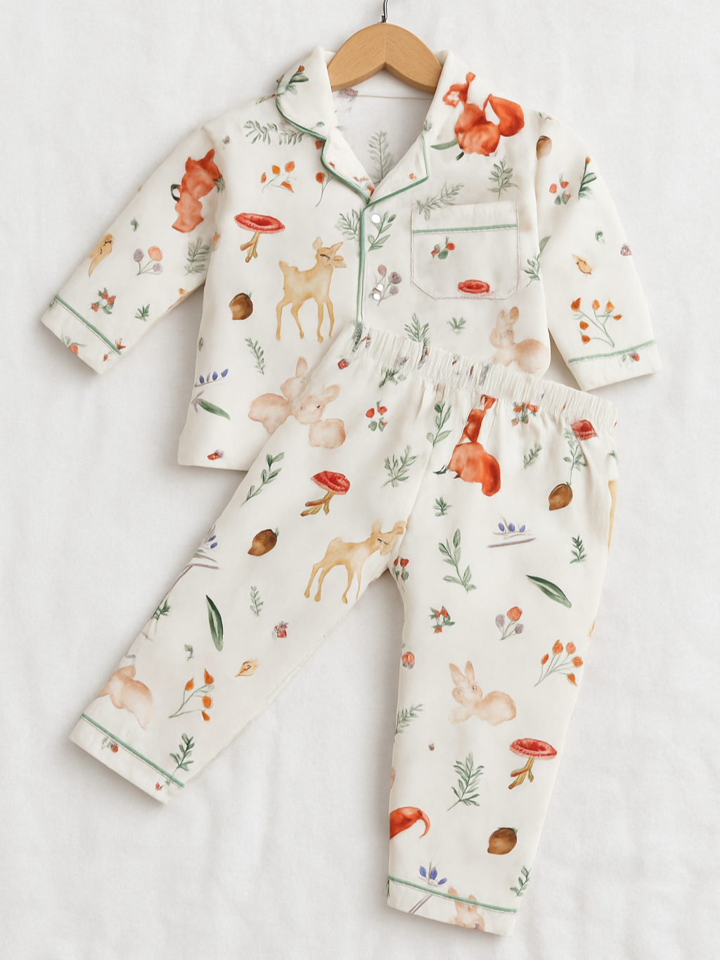Forest Friends Kids Pajama Set