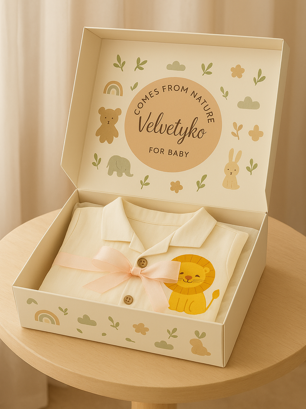 Baby gift set of Organic Cotton Co-Ord Set