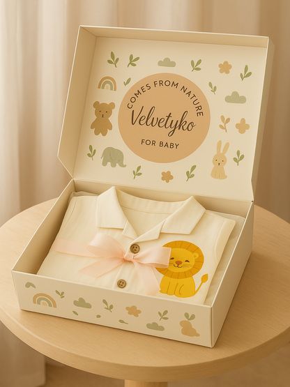 Baby gift set of Organic Cotton Co-Ord Set