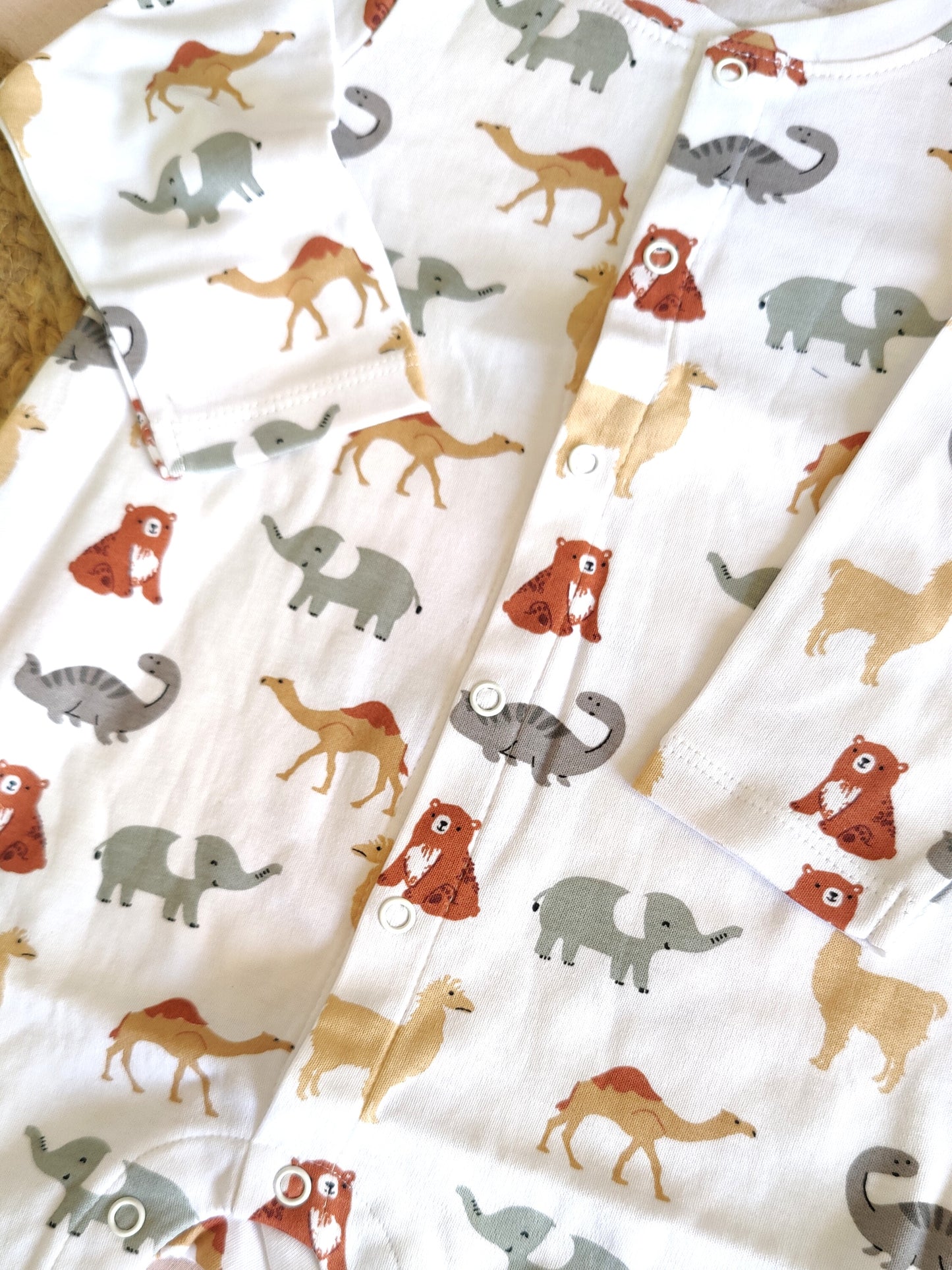 organic cotton adorable romper