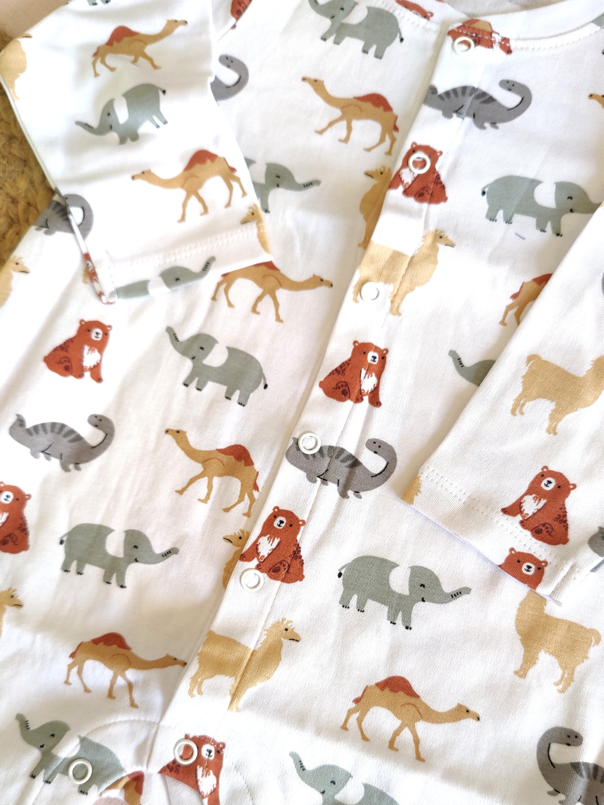 organic cotton adorable romper