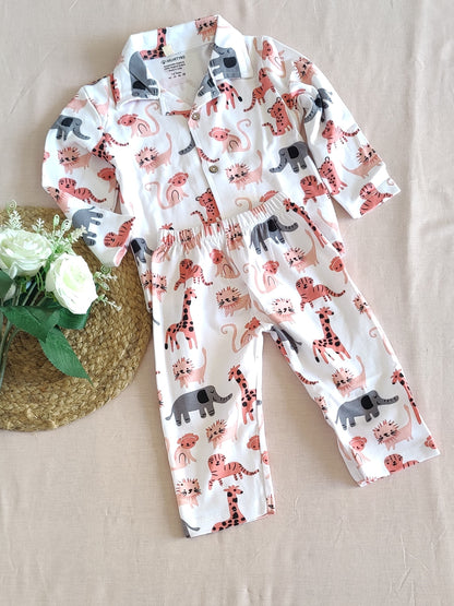 Velvetyko Safari Dreams Nightwear Set