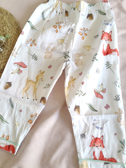 Organic Serengeti Pajama Set For Kids