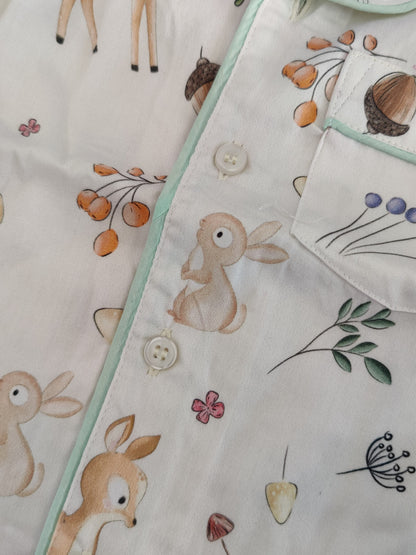 Organic Serengeti Pajama Set For Kids