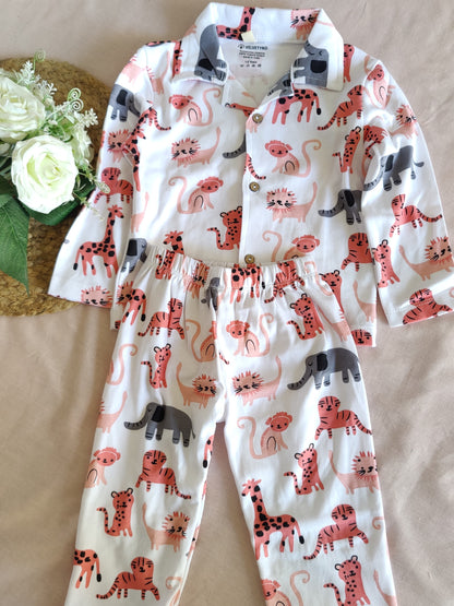 Velvetyko Safari Dreams Nightwear Set
