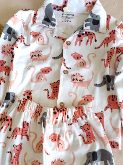 Velvetyko Safari Dreams Nightwear Set