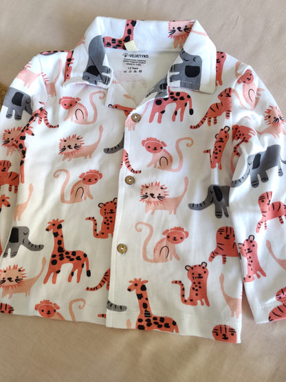 Velvetyko Safari Dreams Nightwear Set