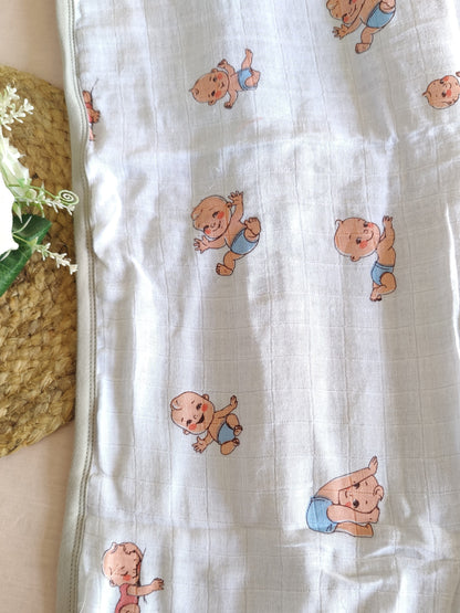 Organic cotton baby dohar
