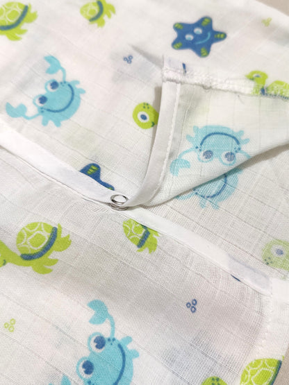 organic muslin baby shirt