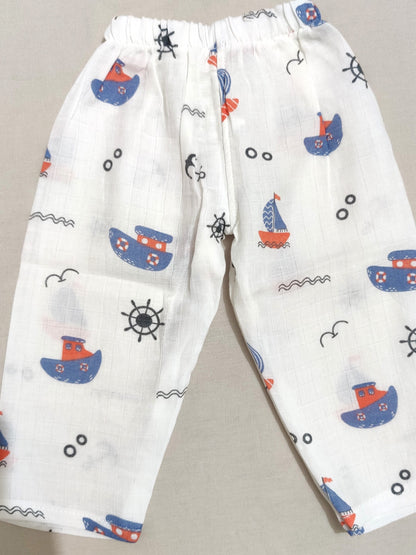organic muslin baby pant