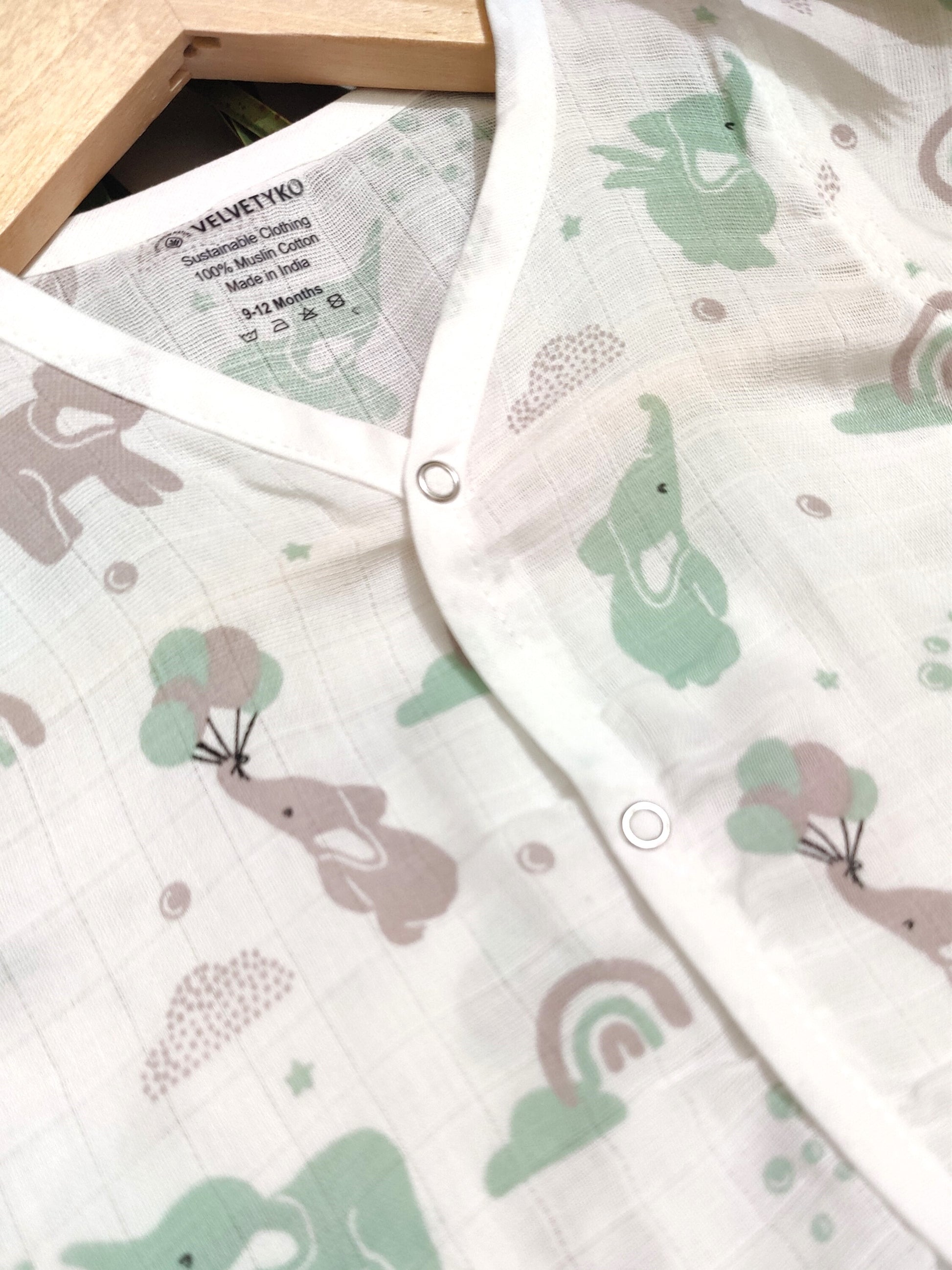 organic muslin children jhabla