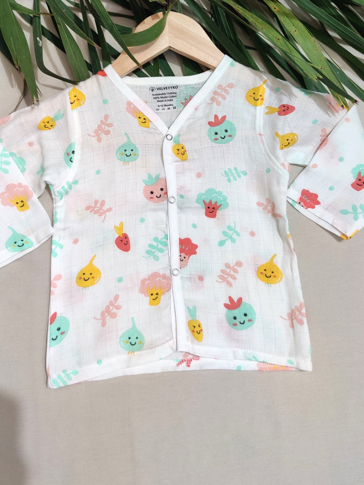 organic muslin baby jhabla