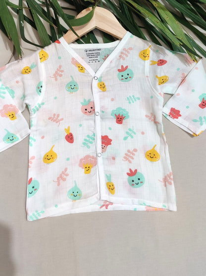 organic muslin baby jhabla