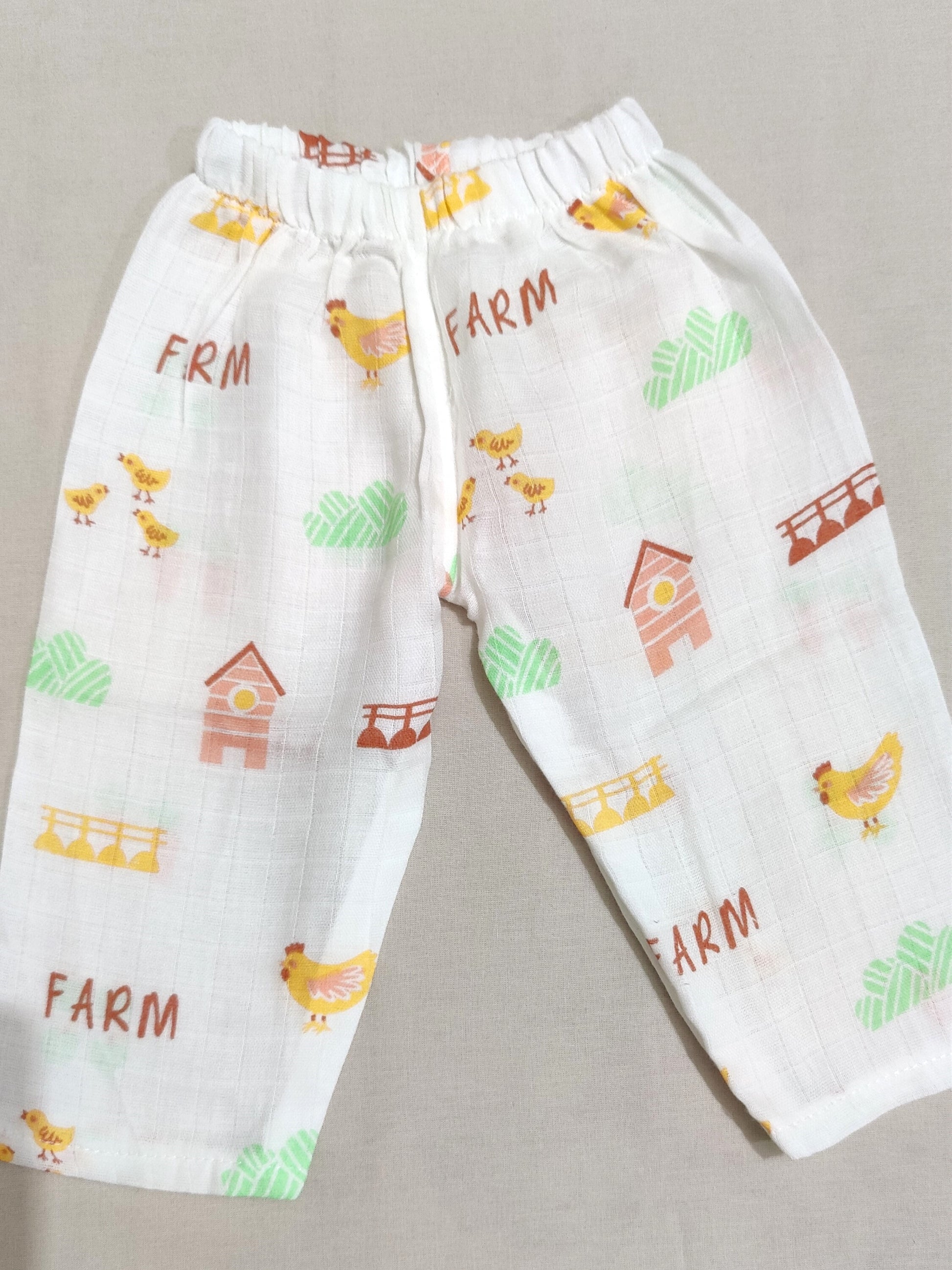 organic muslin baby pajama 