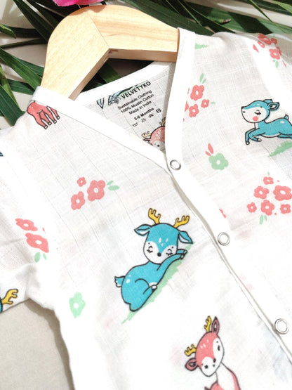 organic muslin baby jhabla