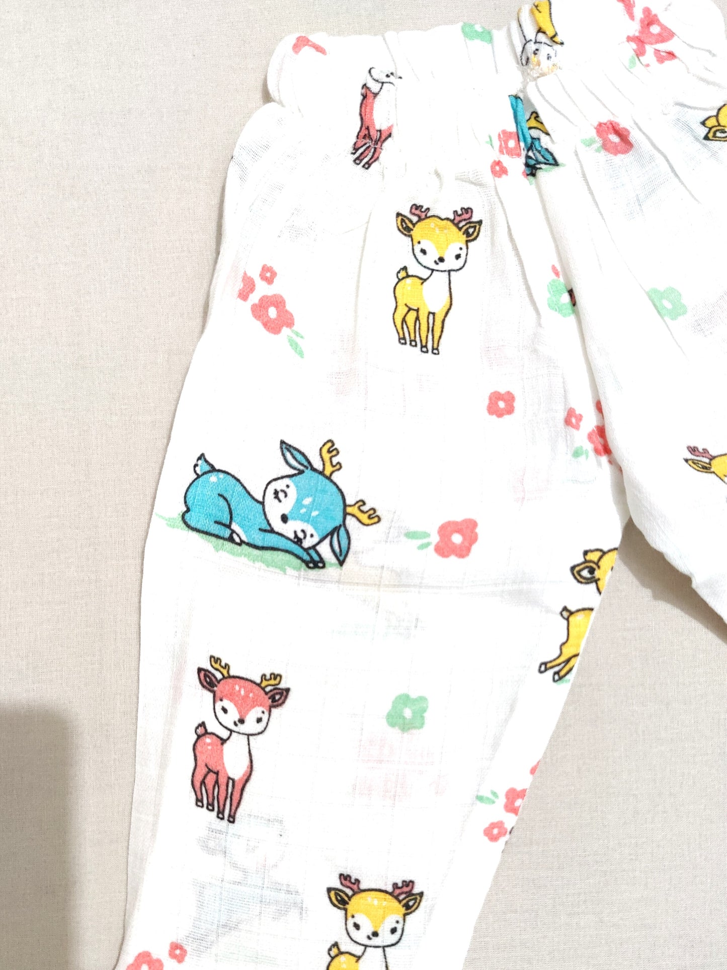 organic muslin baby pajama