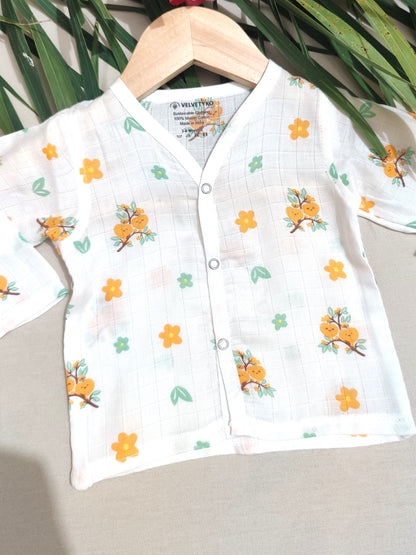 organic muslin baby jhabla