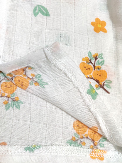 organic muslin baby pajama set