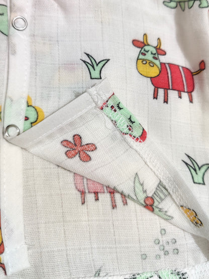 organic muslin baby nightwear