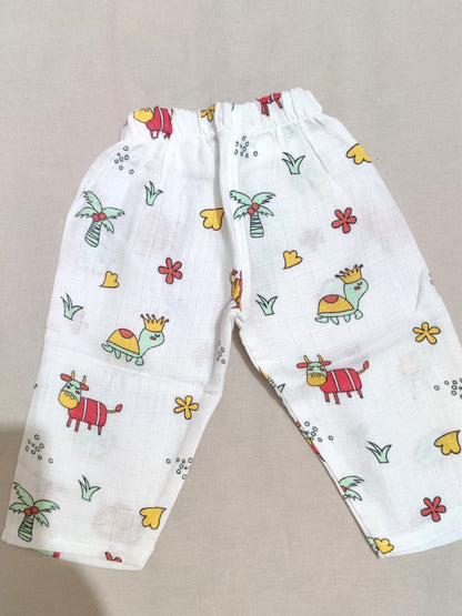 organic muslin baby pant