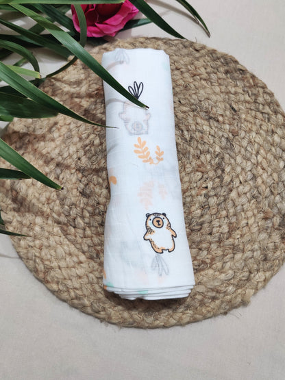 supersoft organic muslin swaddle