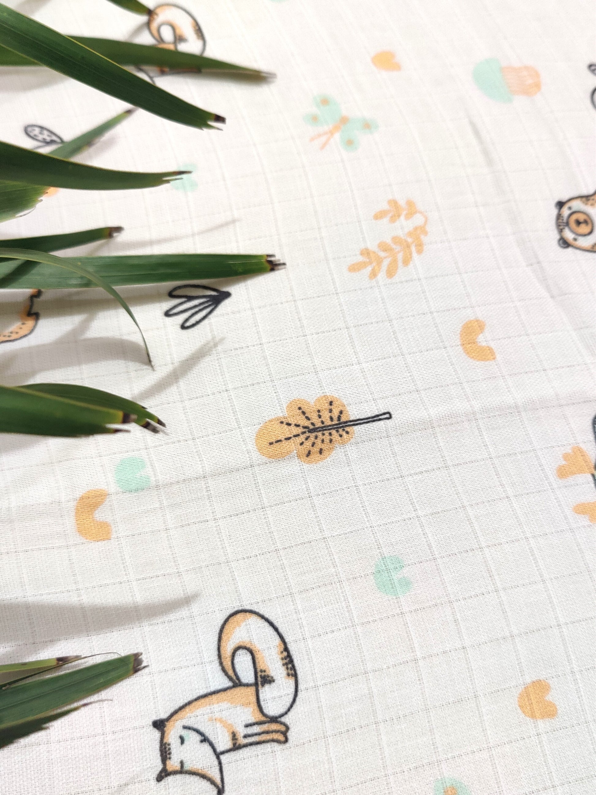 pure organic muslin swaddle