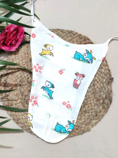 reusable organic muslin langot