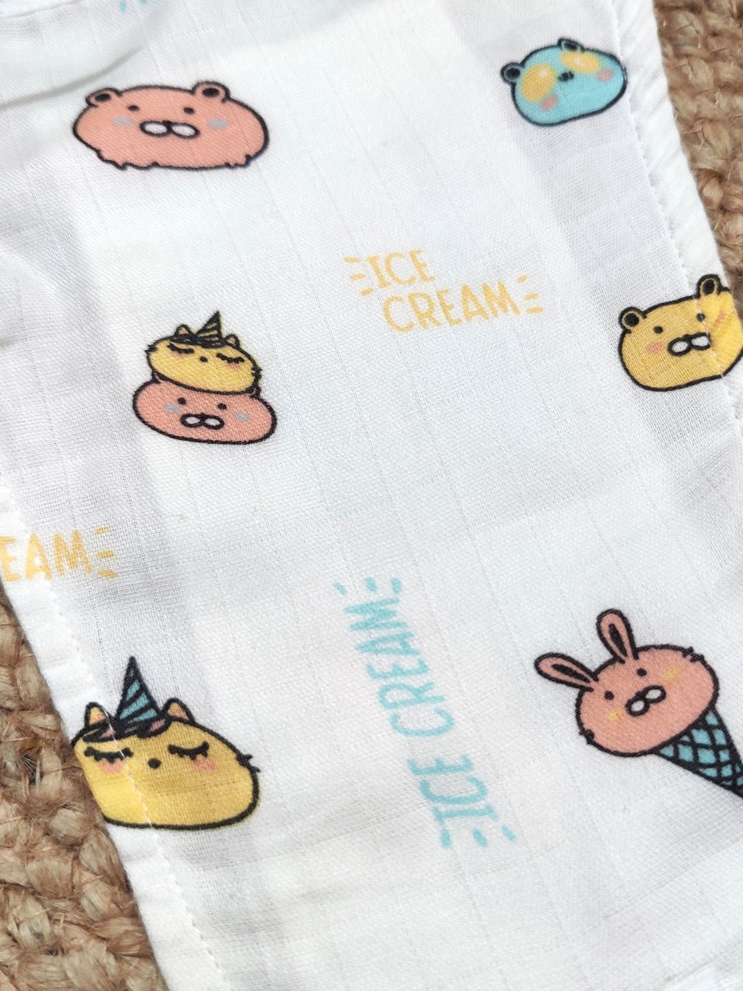 animal party organic muslin langot