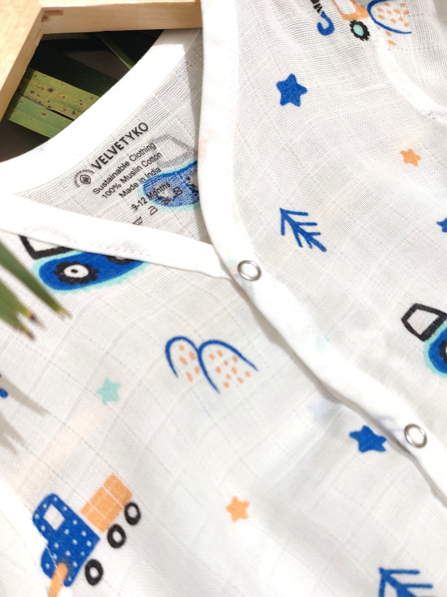 organic muslin kid pajama set